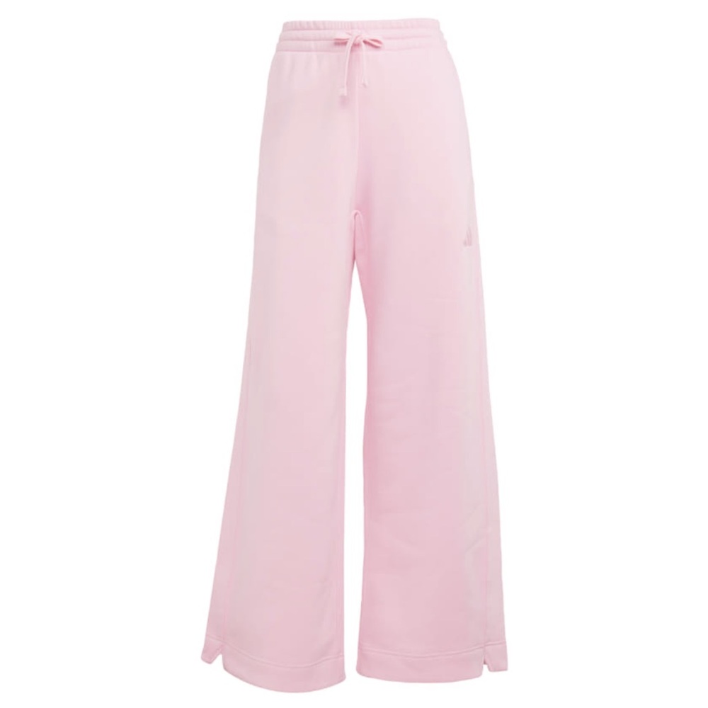 Adidas Fleece Loose Wide-Leg Pants Women’s Large - Picture 3 of 9